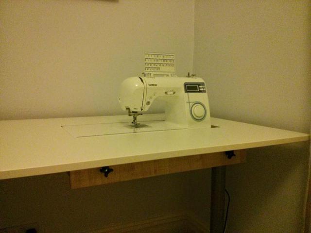 Sewing table done